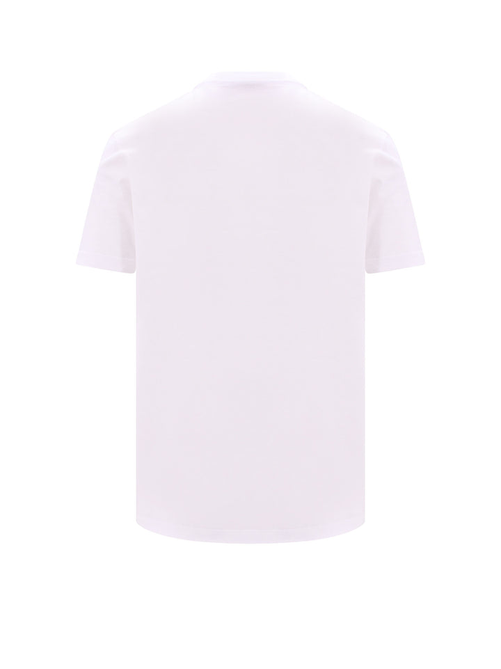 Cotton T-shirt with embroidered logo on the front