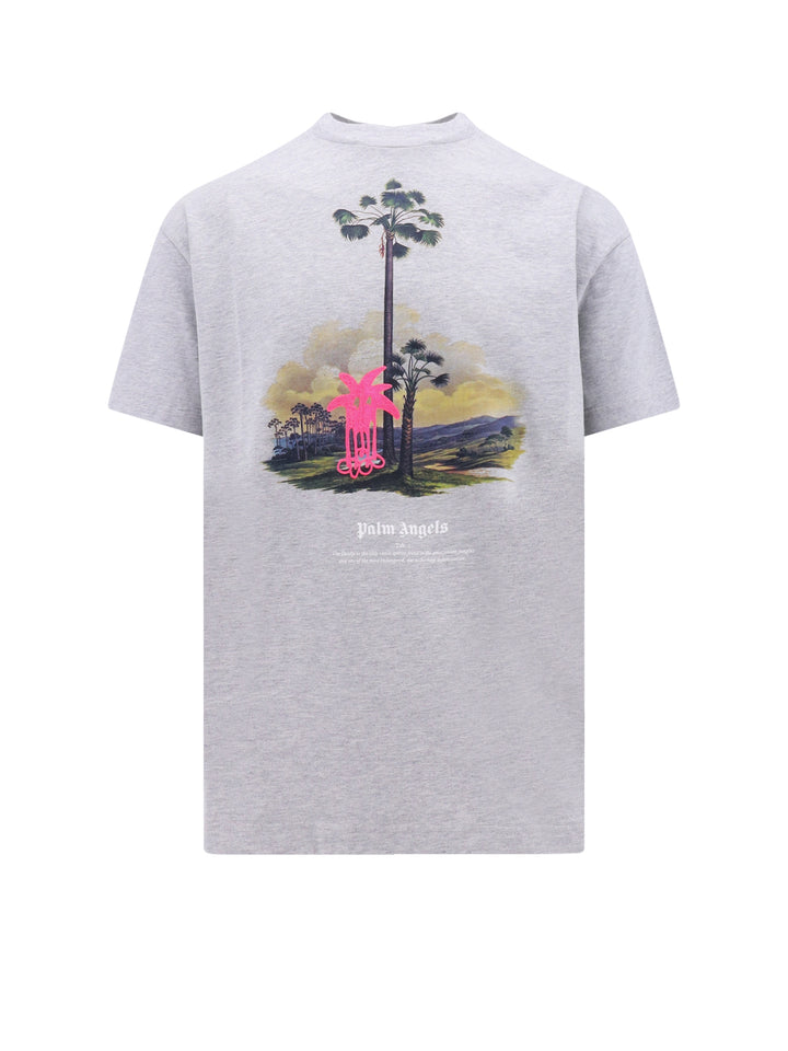 Organic cotton t-shirt with Douby lost in Amazonia patch