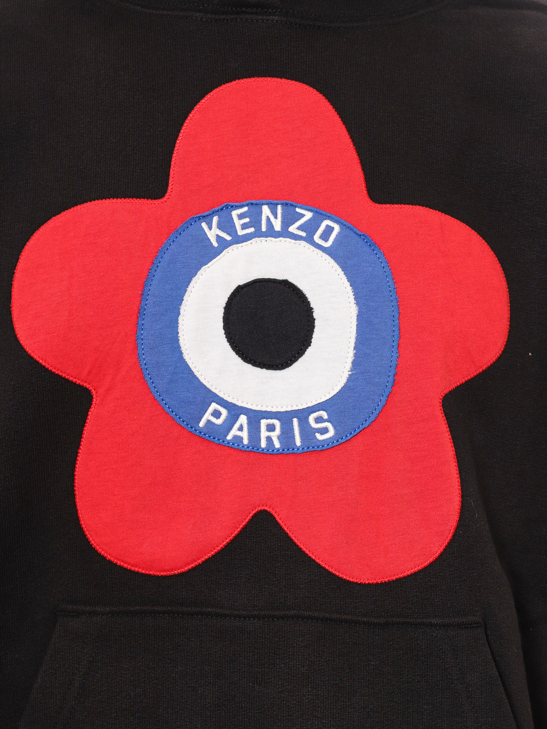 Cotton sweatshirt with Kenzo Target print