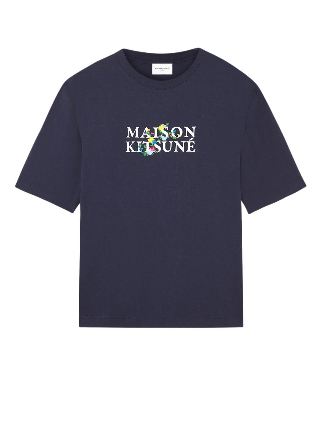 Cotton t-shirt with frontal logo