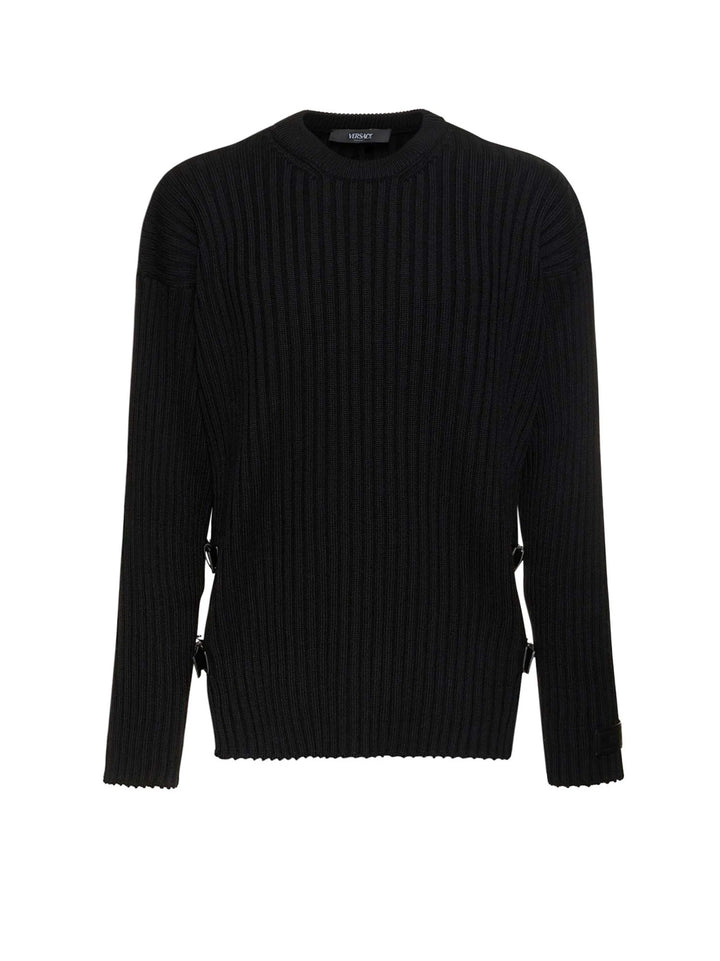 Ribbed wool sweater