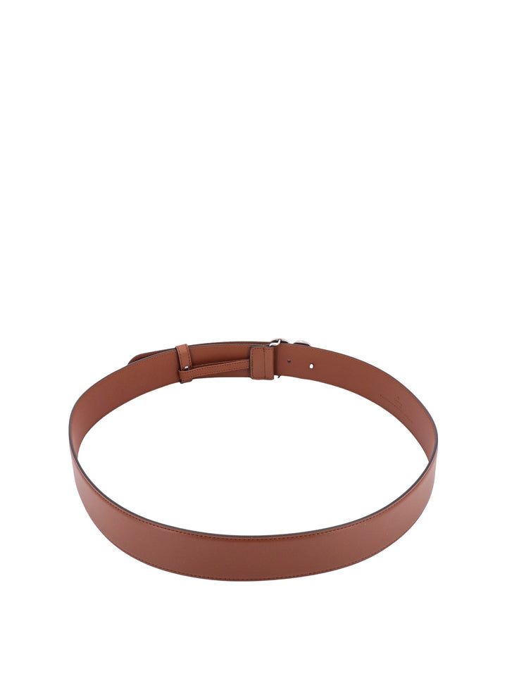 Leather belt