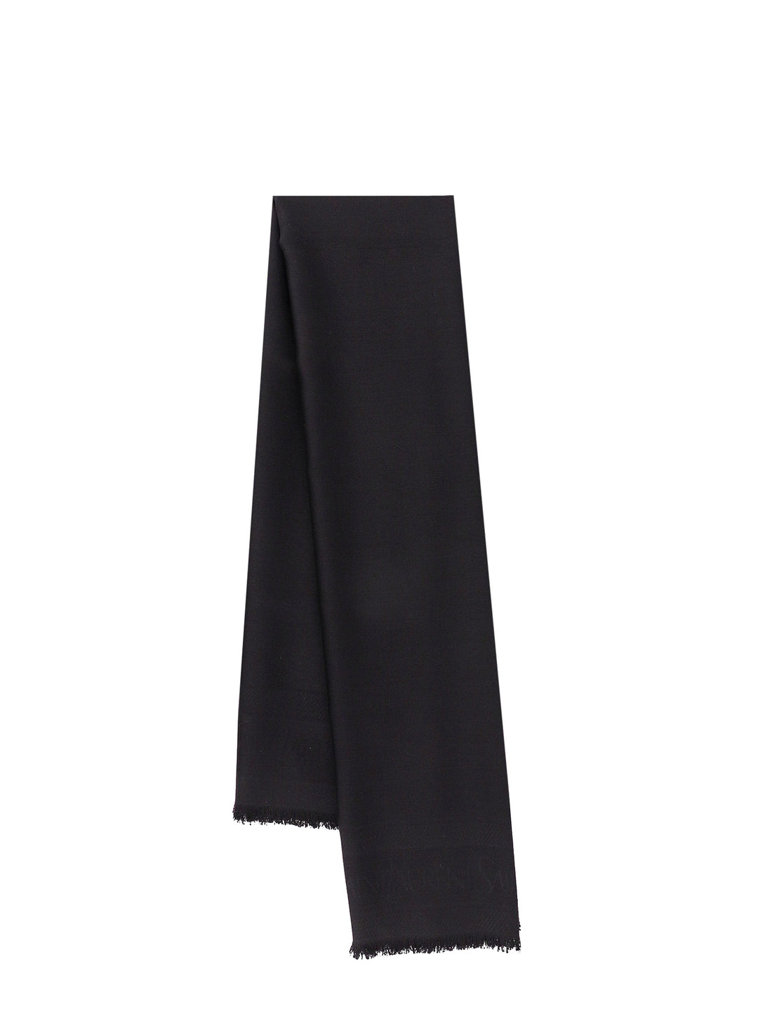 Wool and silk maxi foulard