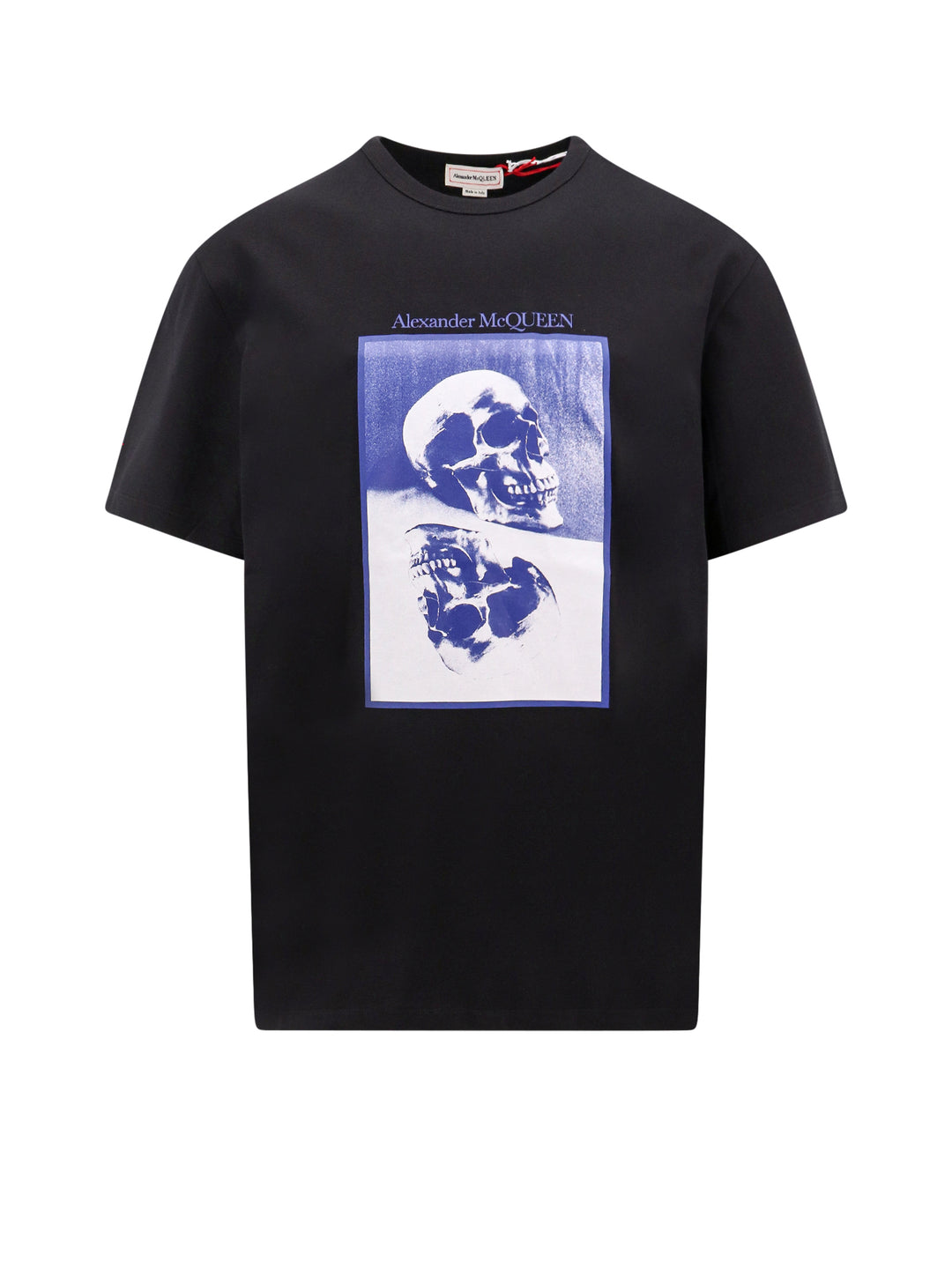 Cotton t-shirt with Reflected Skull print