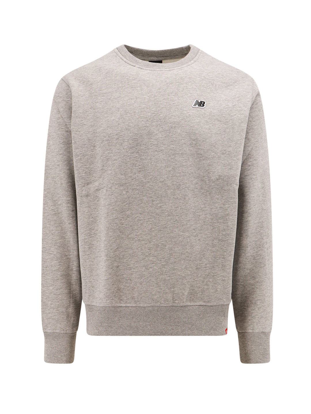 Cotton blend sweatshirt with logo