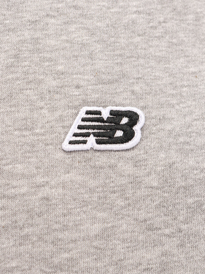 Cotton blend sweatshirt with logo