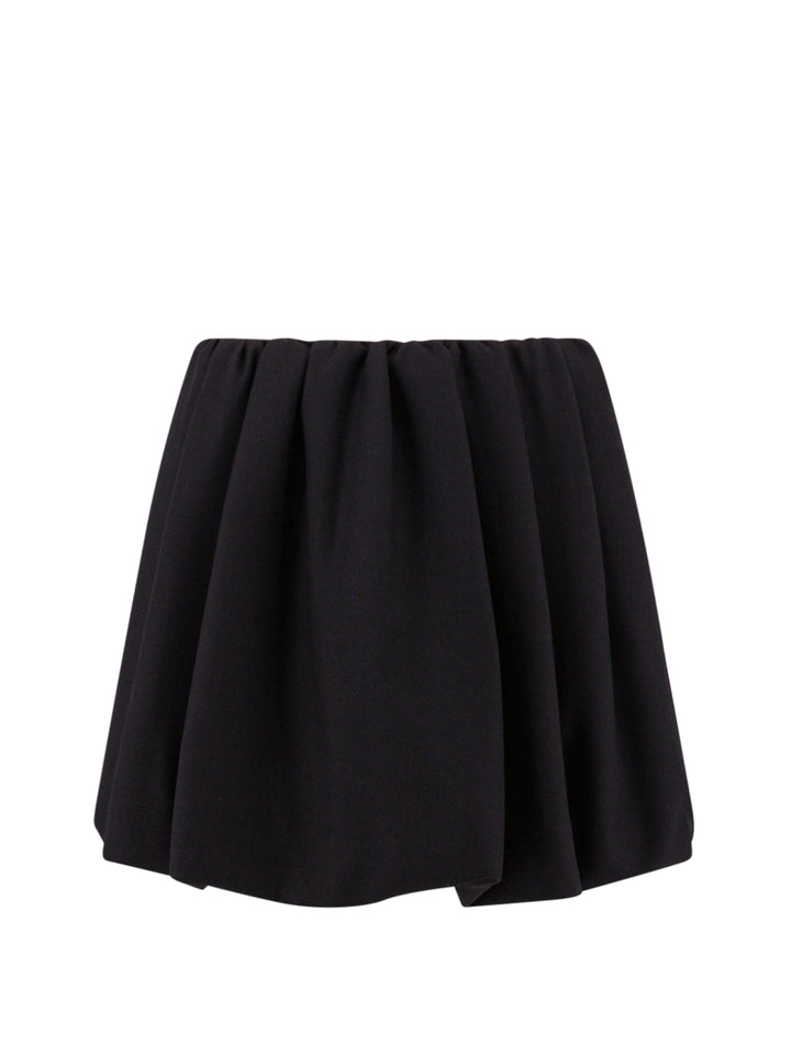 Wool and silk skirt