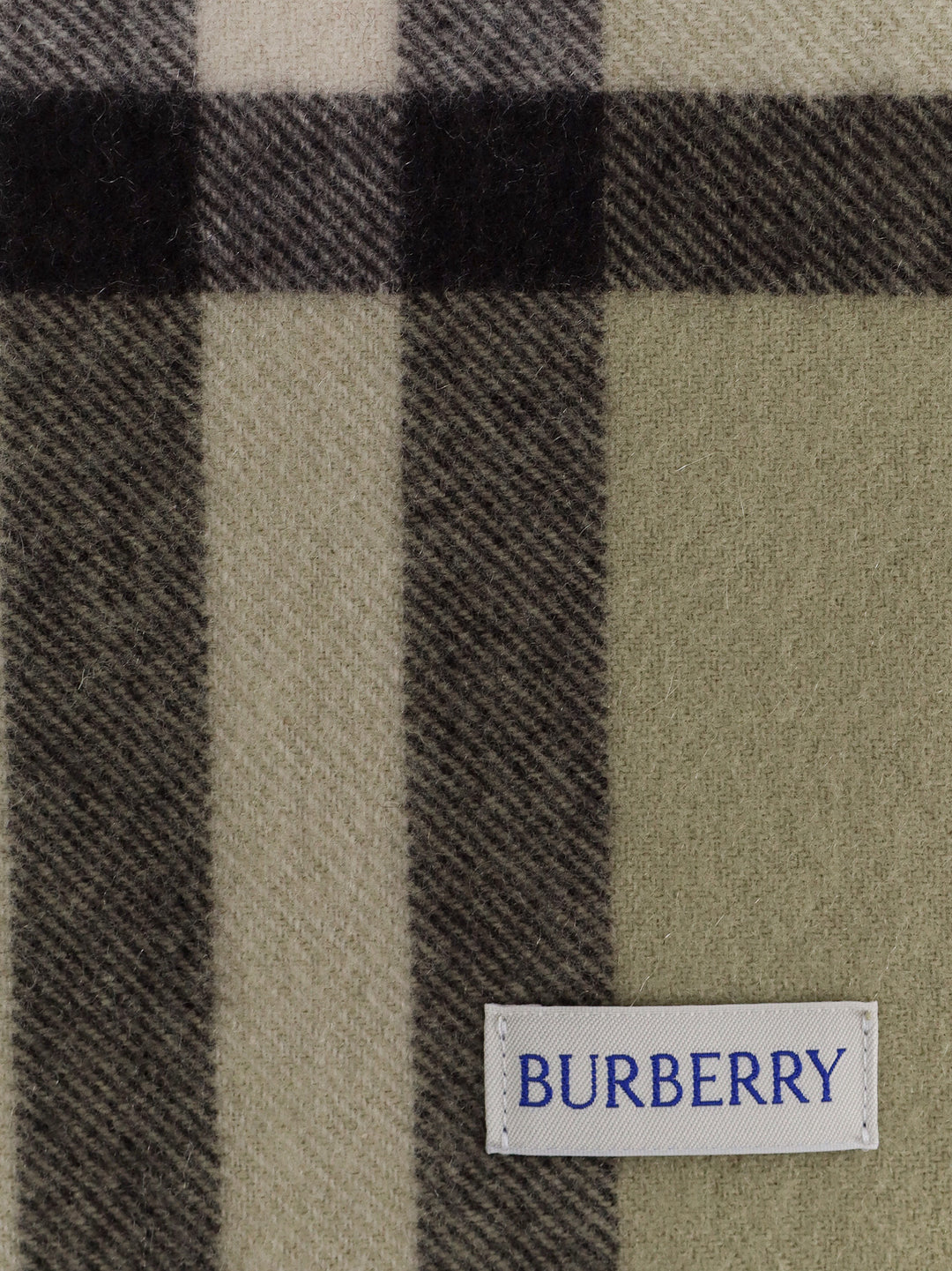 Cashmere scarf with Giant Check print