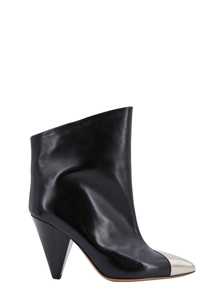 Leather ankle boots