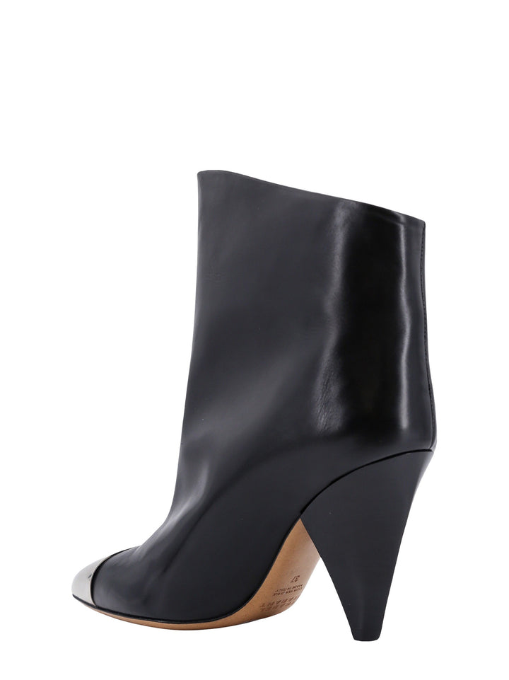 Leather ankle boots