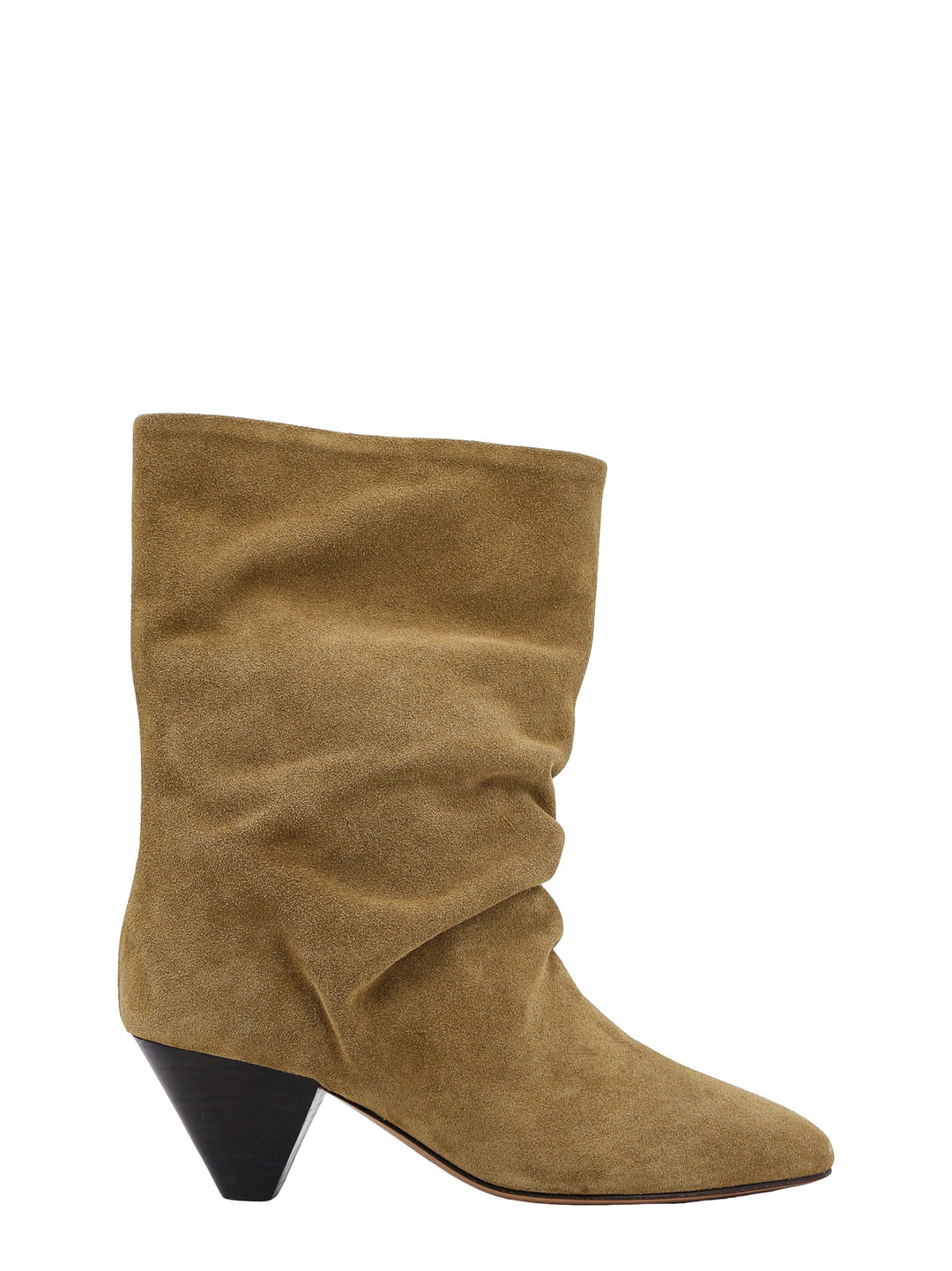 Suede ankle boots