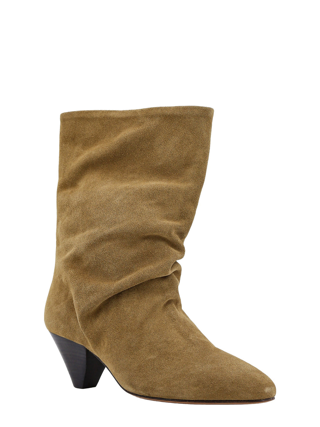 Suede ankle boots