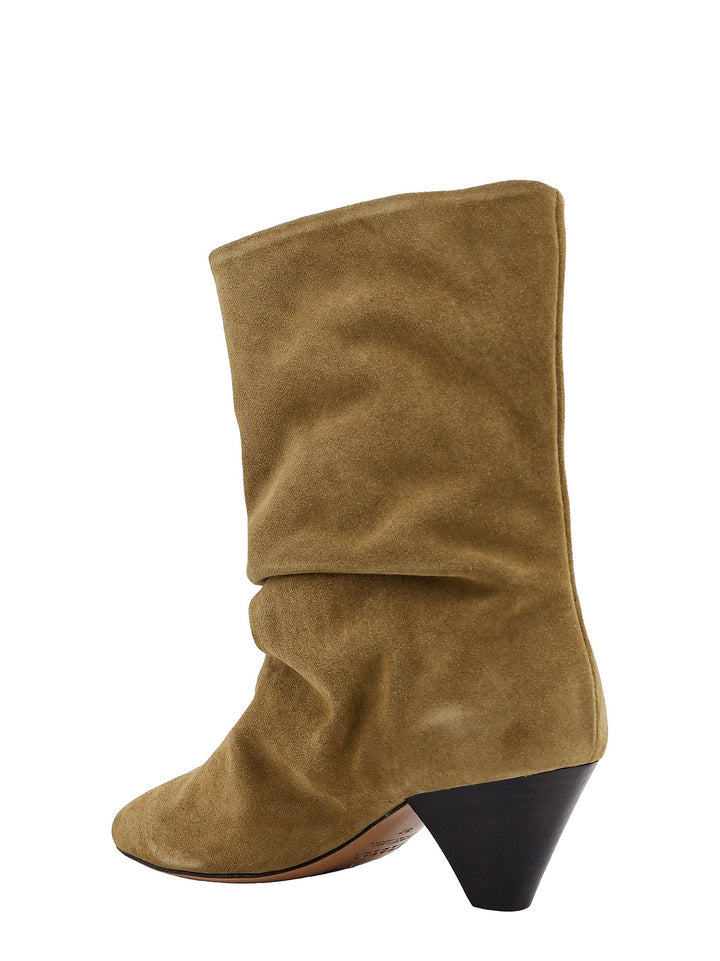 Suede ankle boots