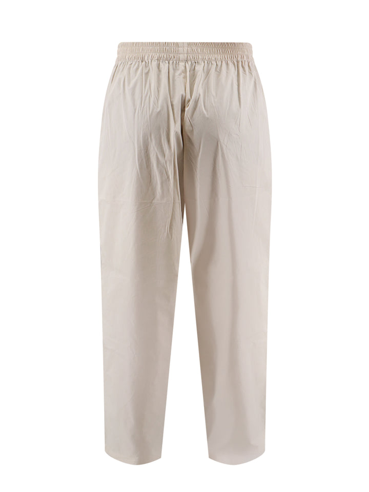 Cotton and recycled fibers trouser