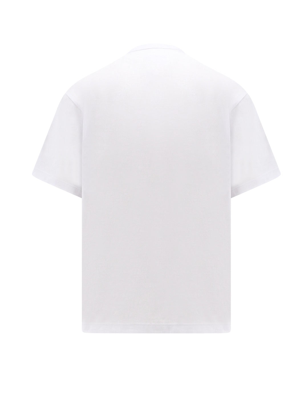 Cotton t-shirt with zip on the bottom