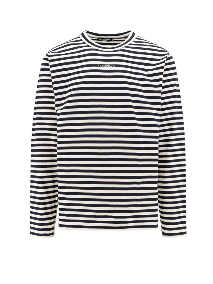 Striped cotton t-shirt