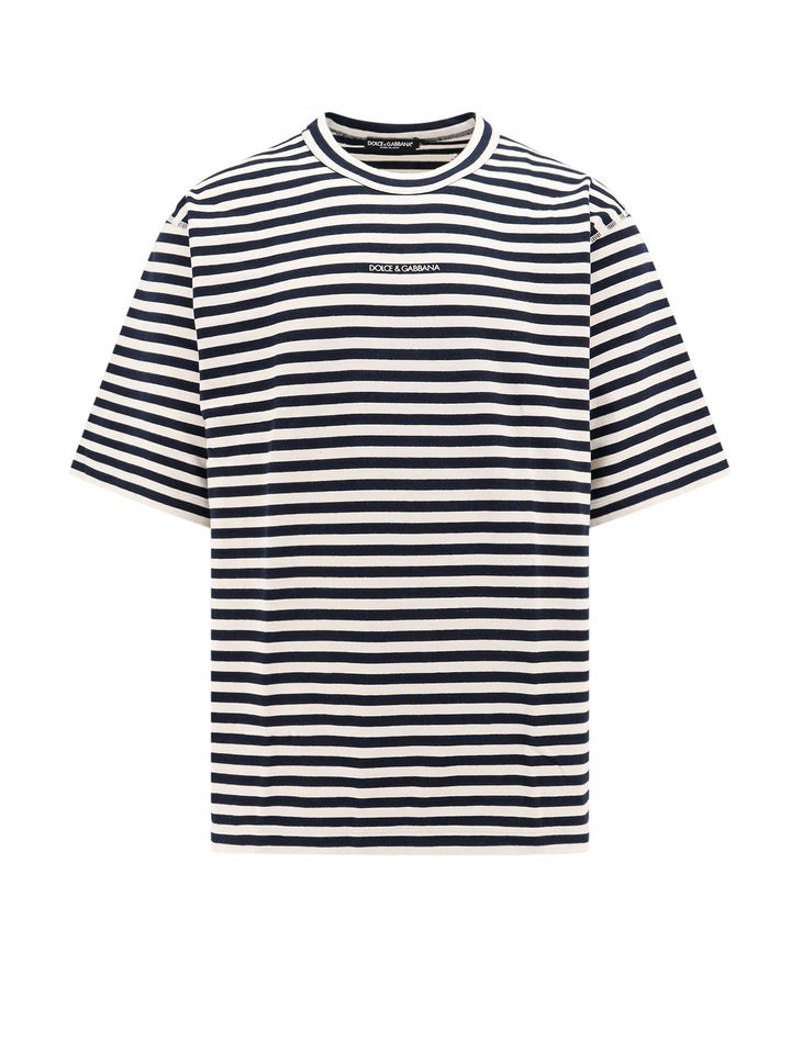 Striped cotton t-shirt