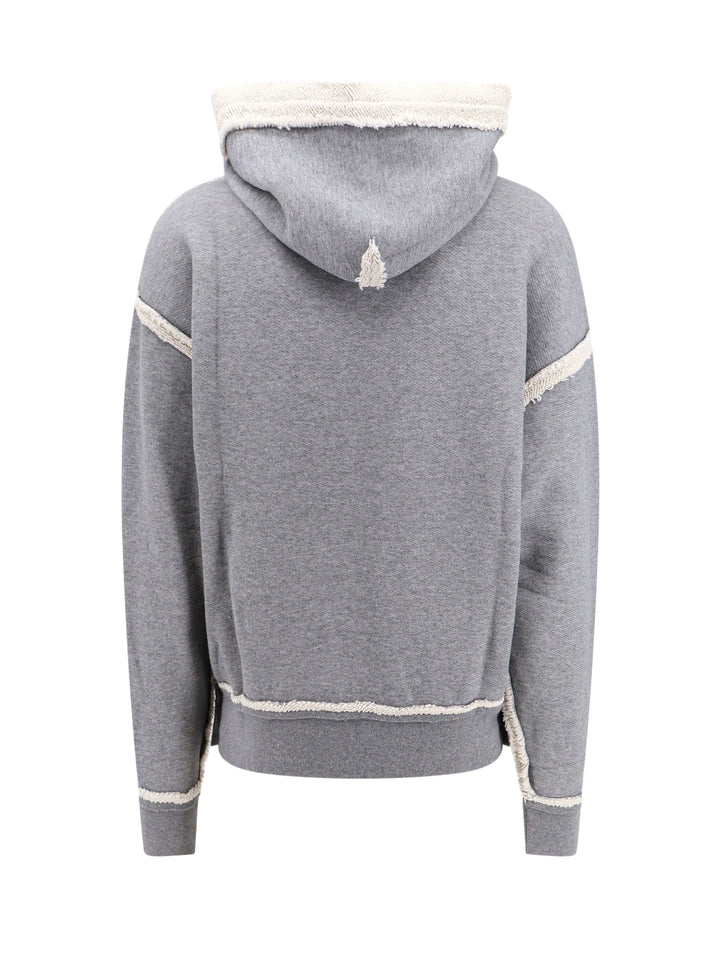 Cotton and cashmere sweatshirt