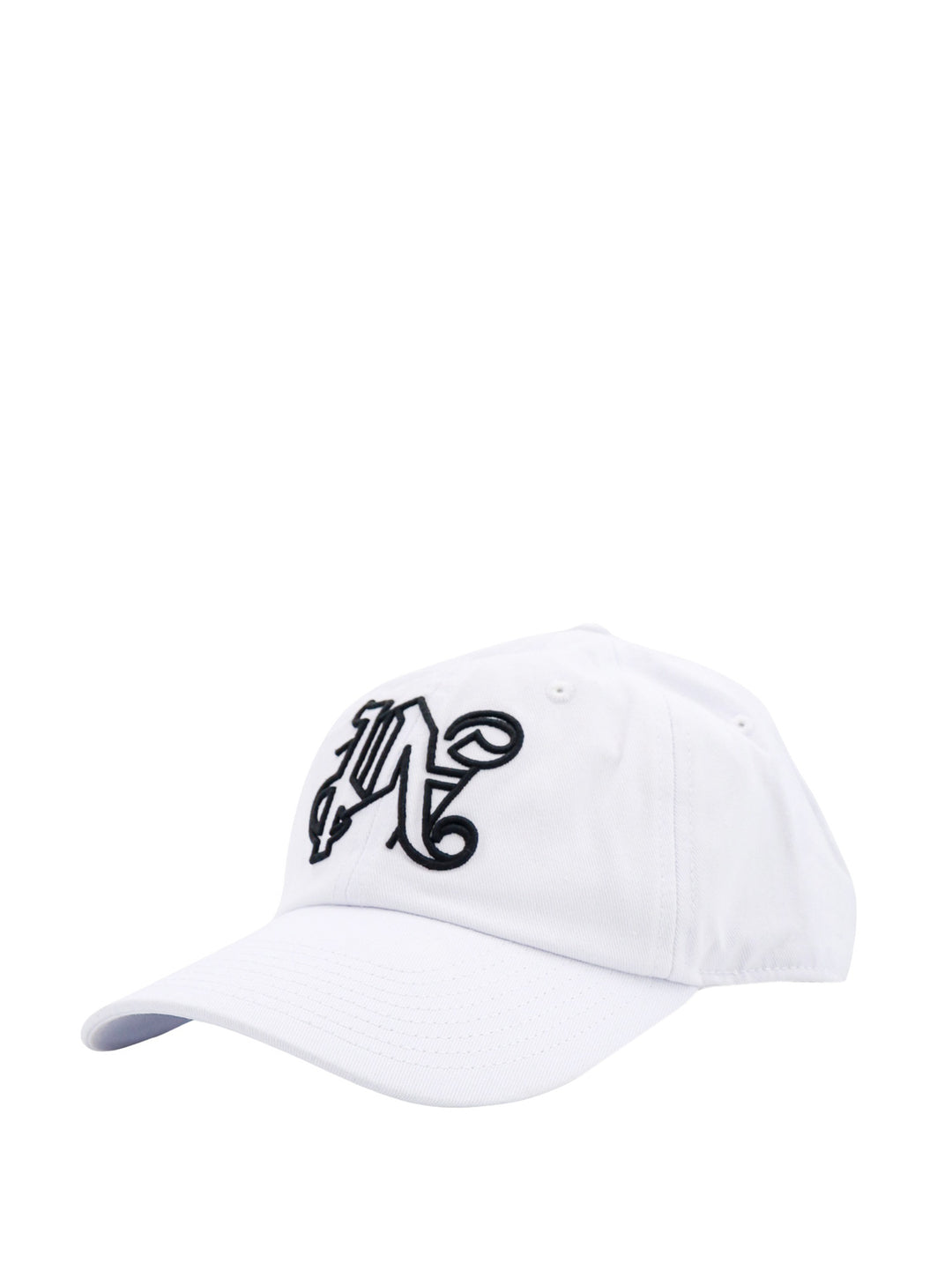 Cotton hat with monogram