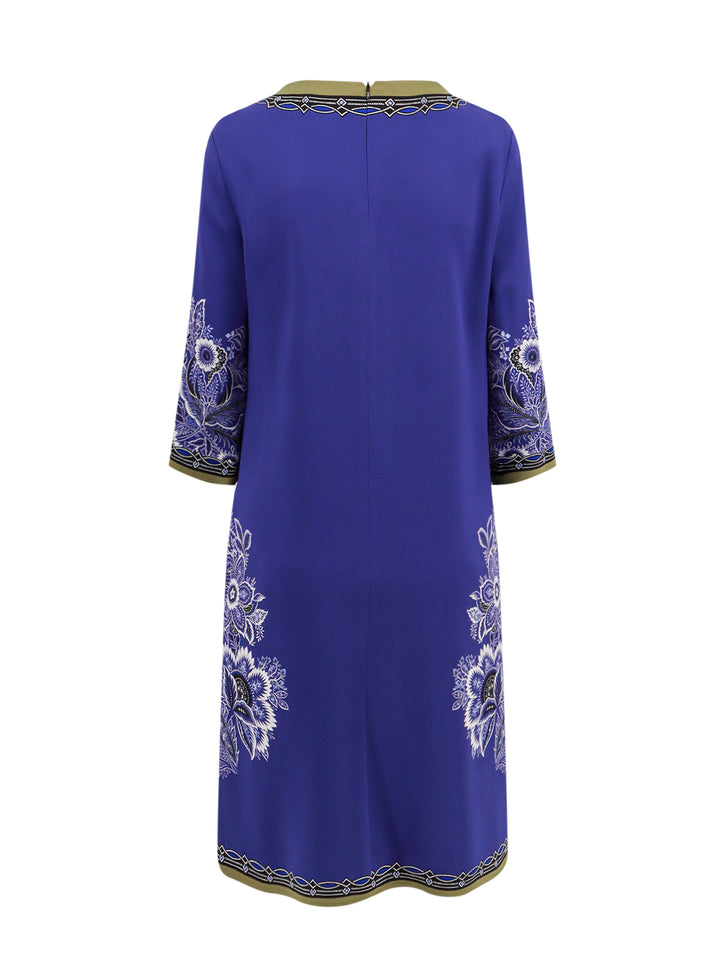 Viscose dress with floral print