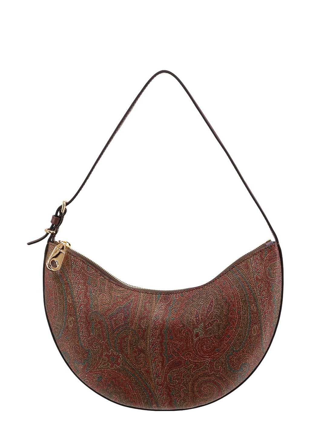 Paisley fabric shoulder bag