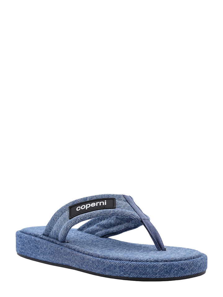 Denim sandals