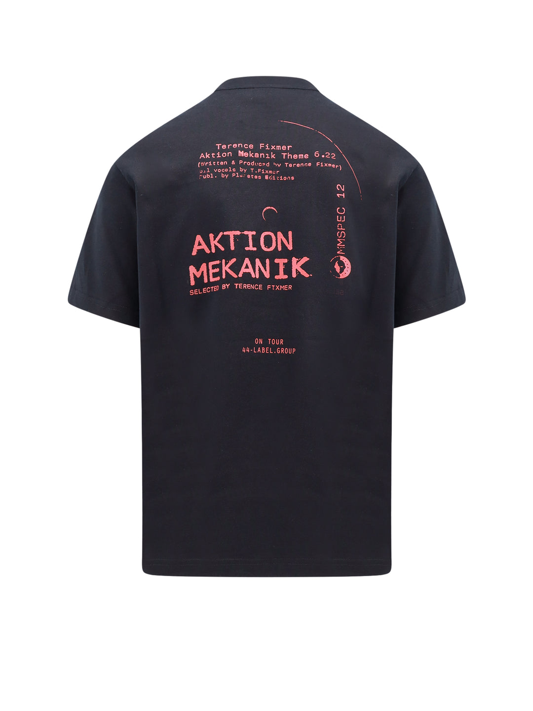 Cotton t-shirt with Aktion Mekanik print