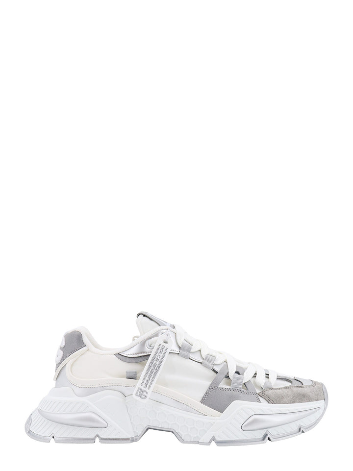 Airmaster nylon sneakers with leather and suede details