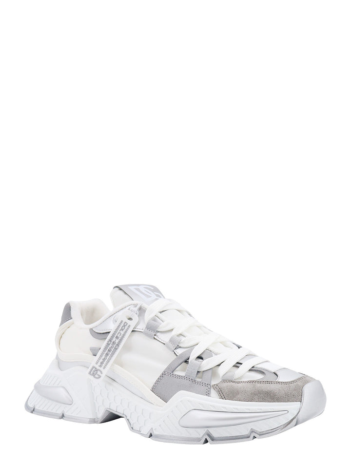 Airmaster nylon sneakers with leather and suede details