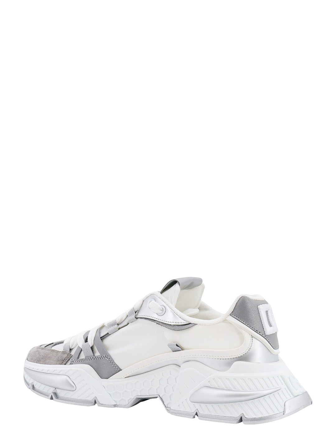 Airmaster nylon sneakers with leather and suede details