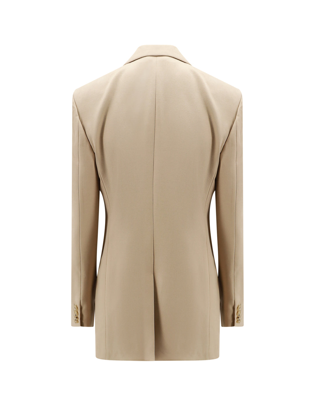 Sustainable viscose double-breasted  blazer