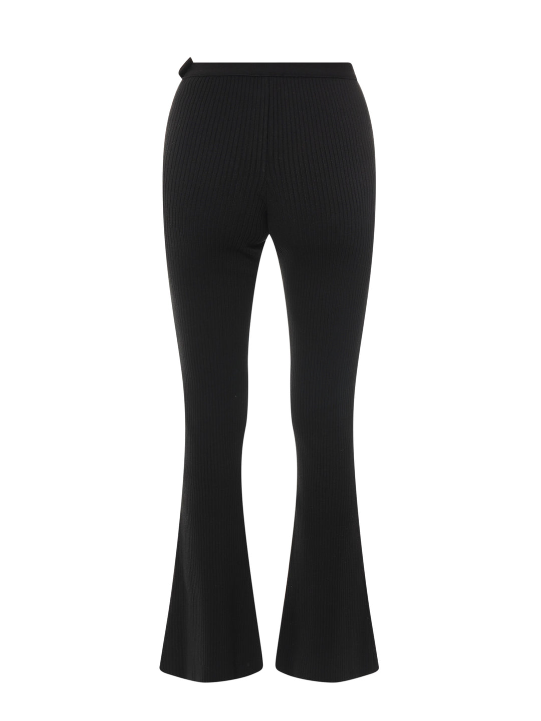 Ribbed stretch viscose trouser