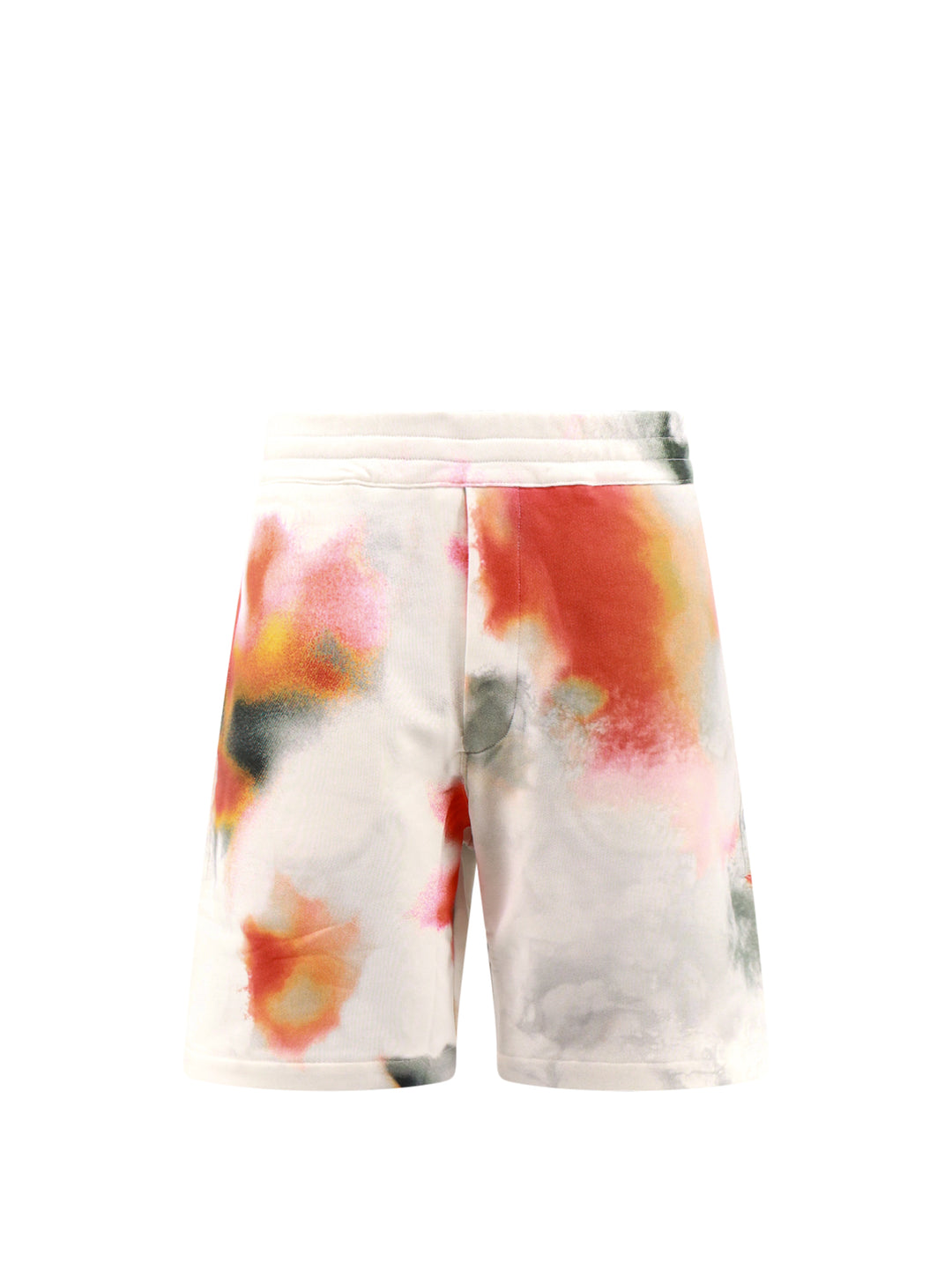 Obscured Flower organic cotton bermuda shorts