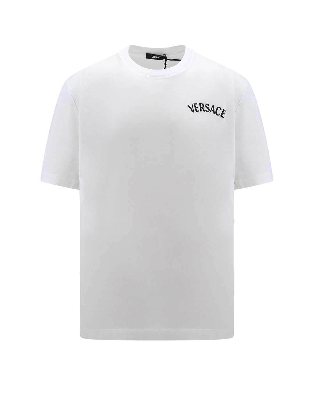 Cotton jersey t-shirt with Logo embroidery