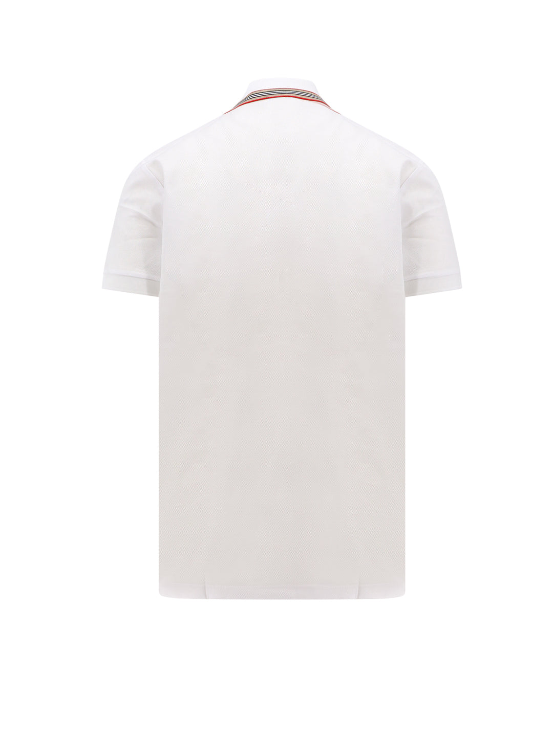 Cotton polo shirt with iconic  profiles