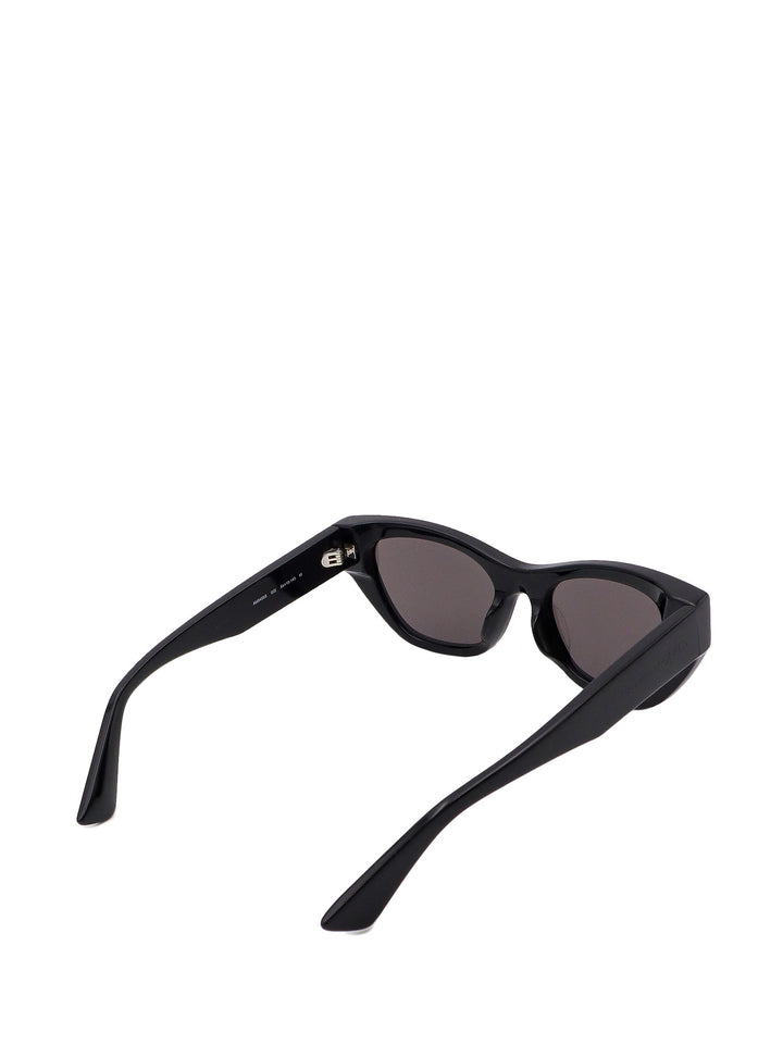 Acetate sunglasses with rhinestones detail