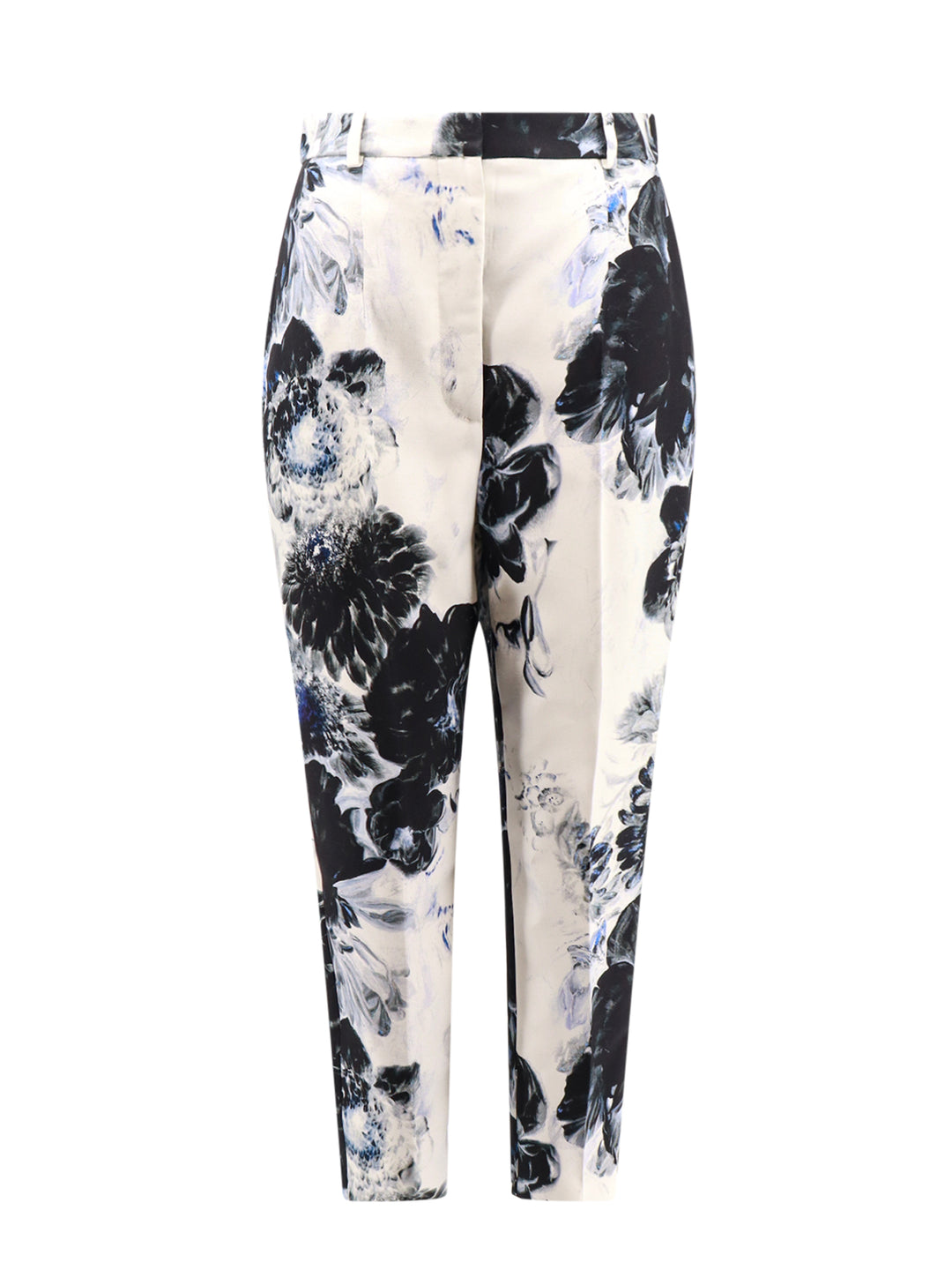 Viscose trouser with floral print