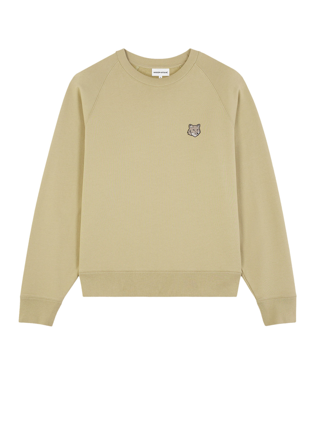 Cotton sweatshirt with iconic patch