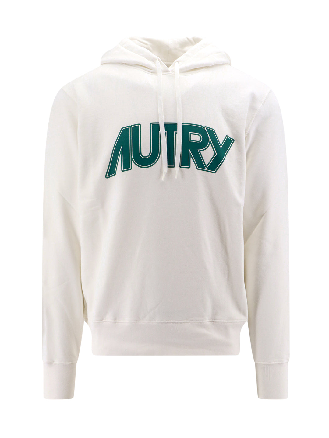 Cotton sweatshirt with logo print