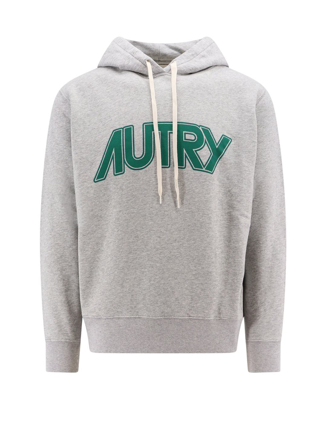 Cotton sweatshirt with frontal logo