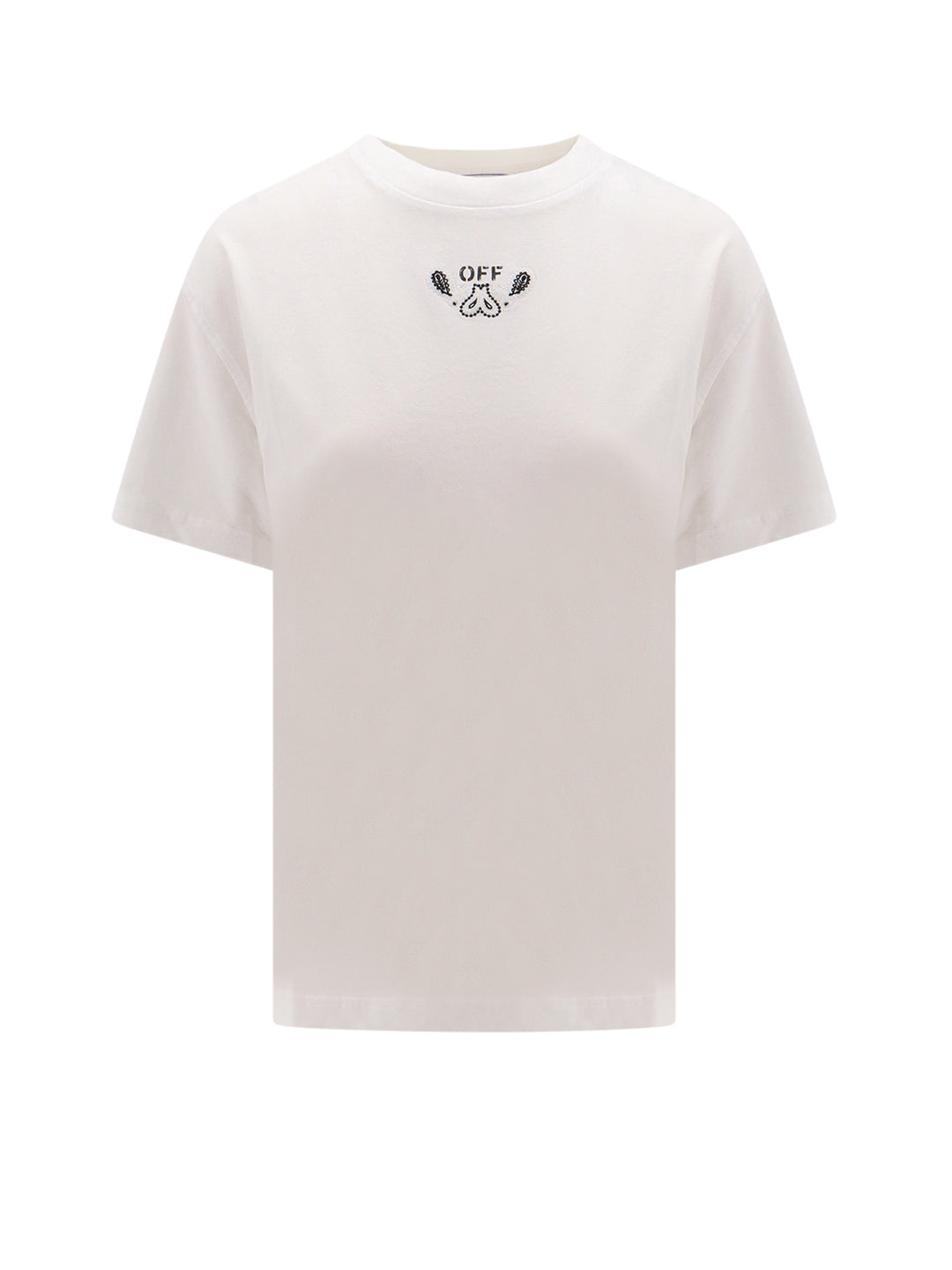 Organic cotton t-shirt with frontal logo