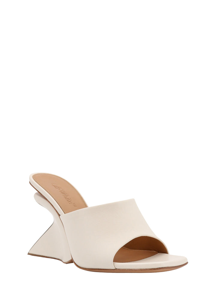 Leather mule