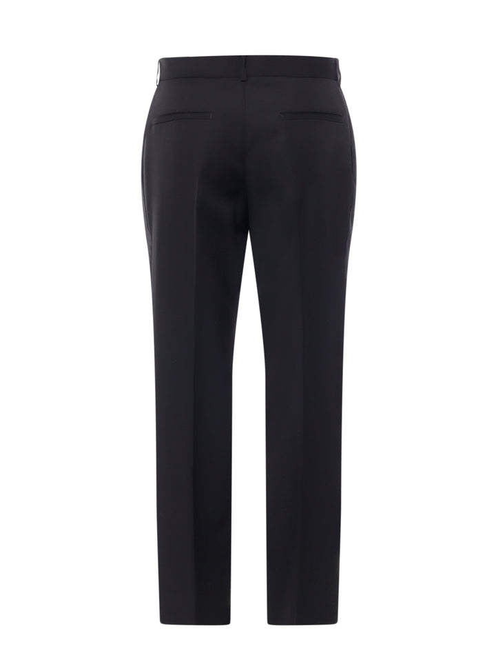 Wool trouser with 23 and WHITE patches