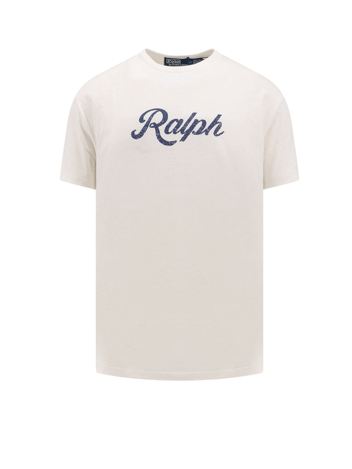 Cotton t-shirt with frontal logo