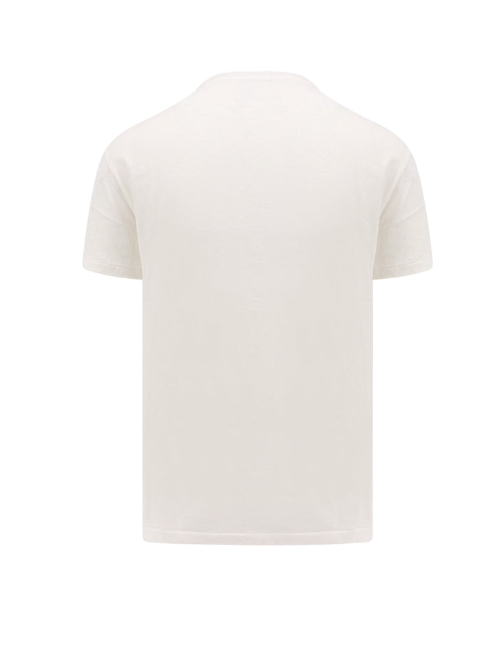 Cotton t-shirt with frontal logo