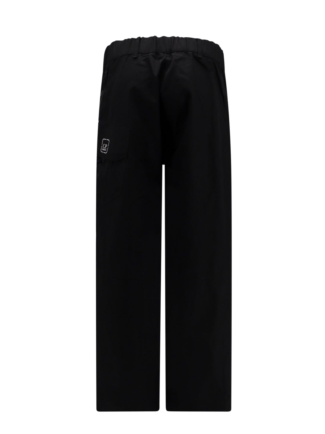 Cotton cargo trouser with logo print