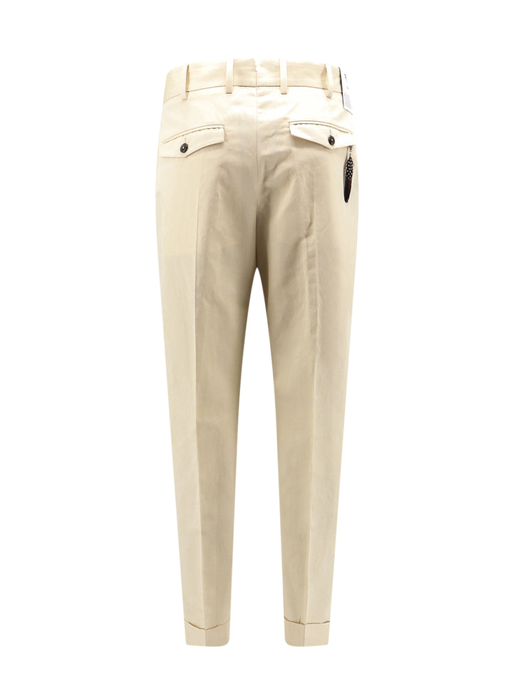 Cotton and linen trouser