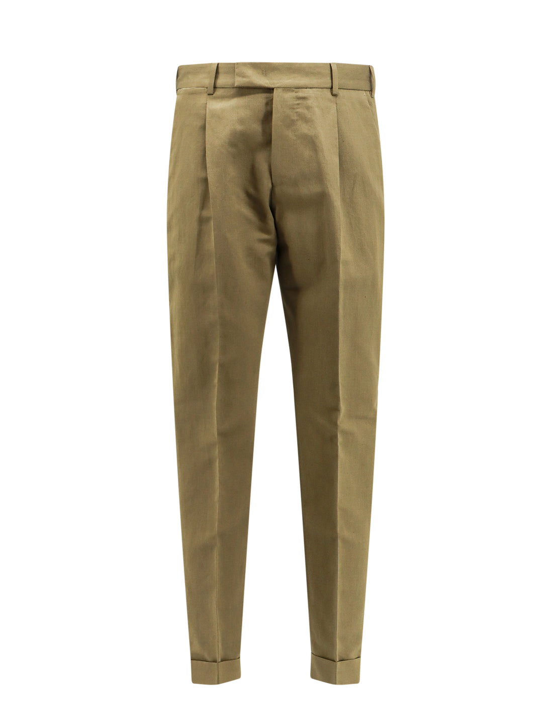 Cotton and linen trouser