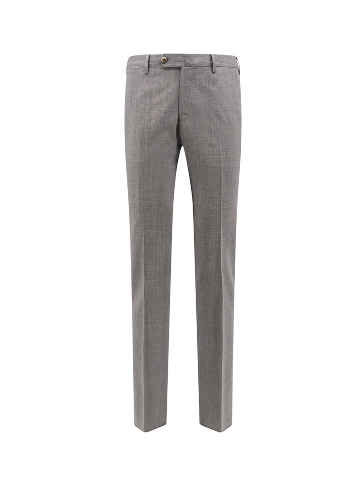 Stretch virgin wool trouser