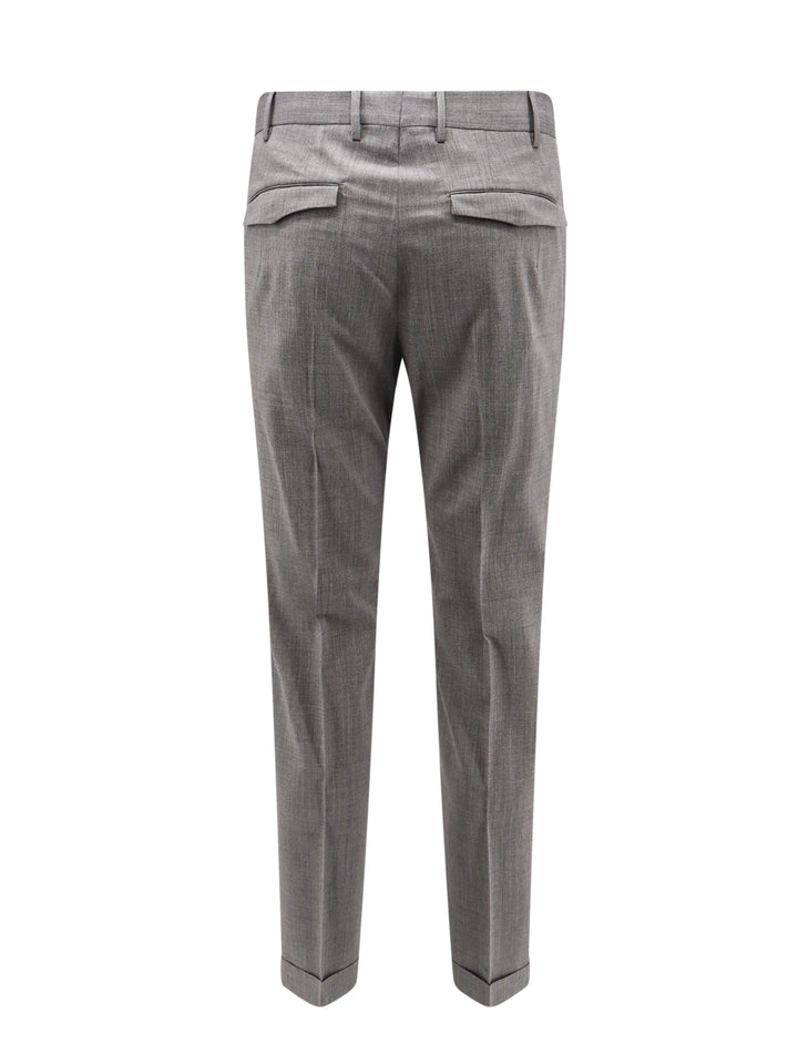 Stretch virgin wool trouser